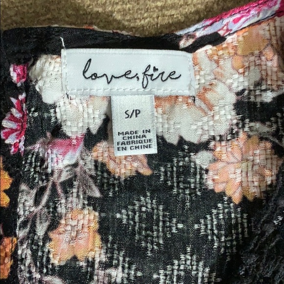 Love, Fire Dress with Removable Slip (Lining). NWT - Picture 5 of 8